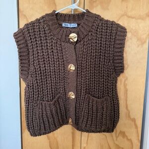 NWT Zara sweater vest